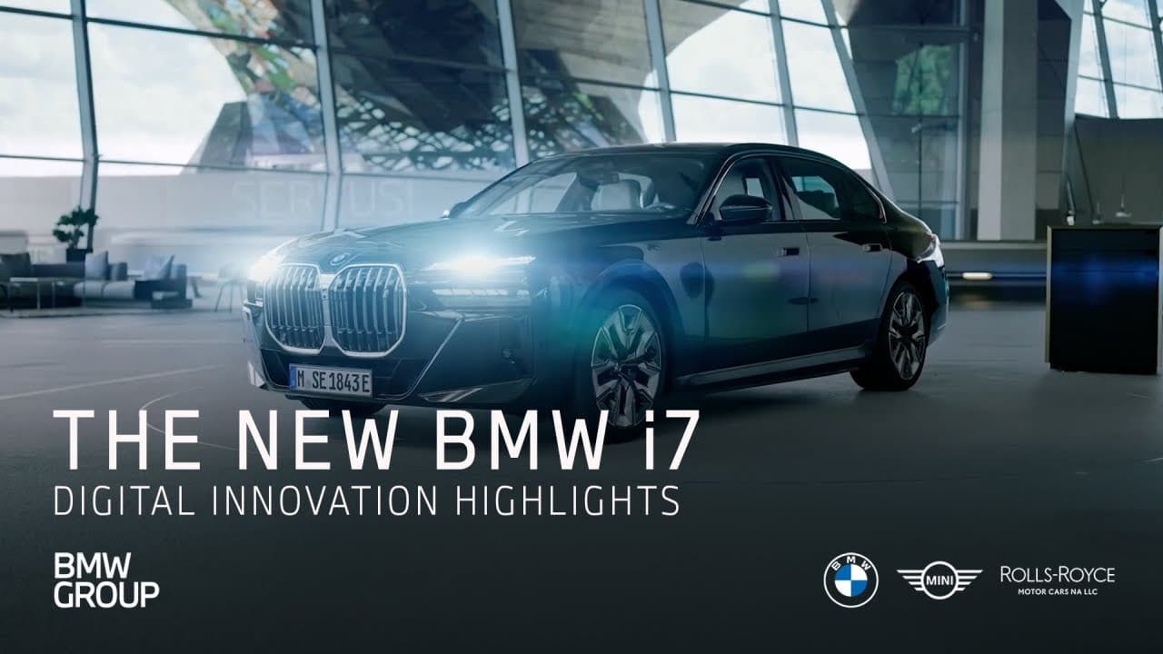 The New BMW i7 - Digital Innovation-Highlights