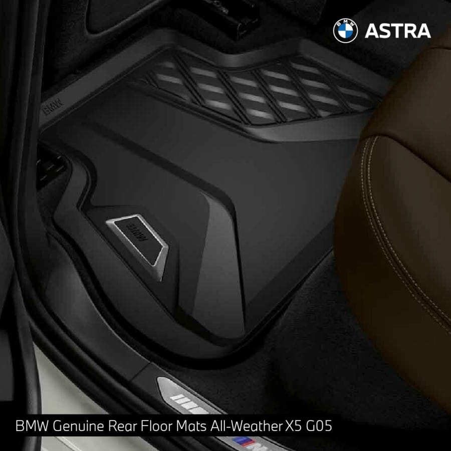 BMW Genuine Rear Floor Mats All-Weather X5 G05