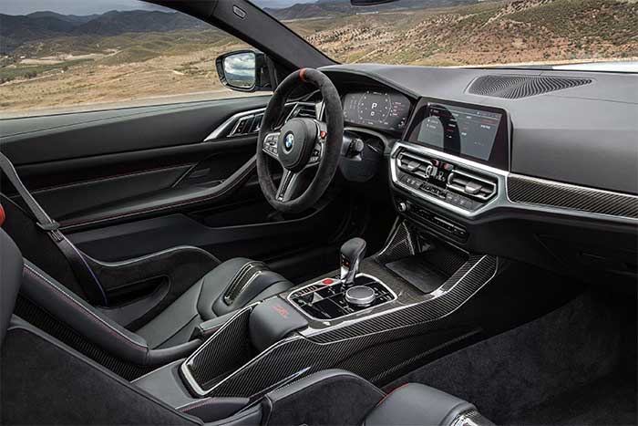 BMW M4 CSL Interior