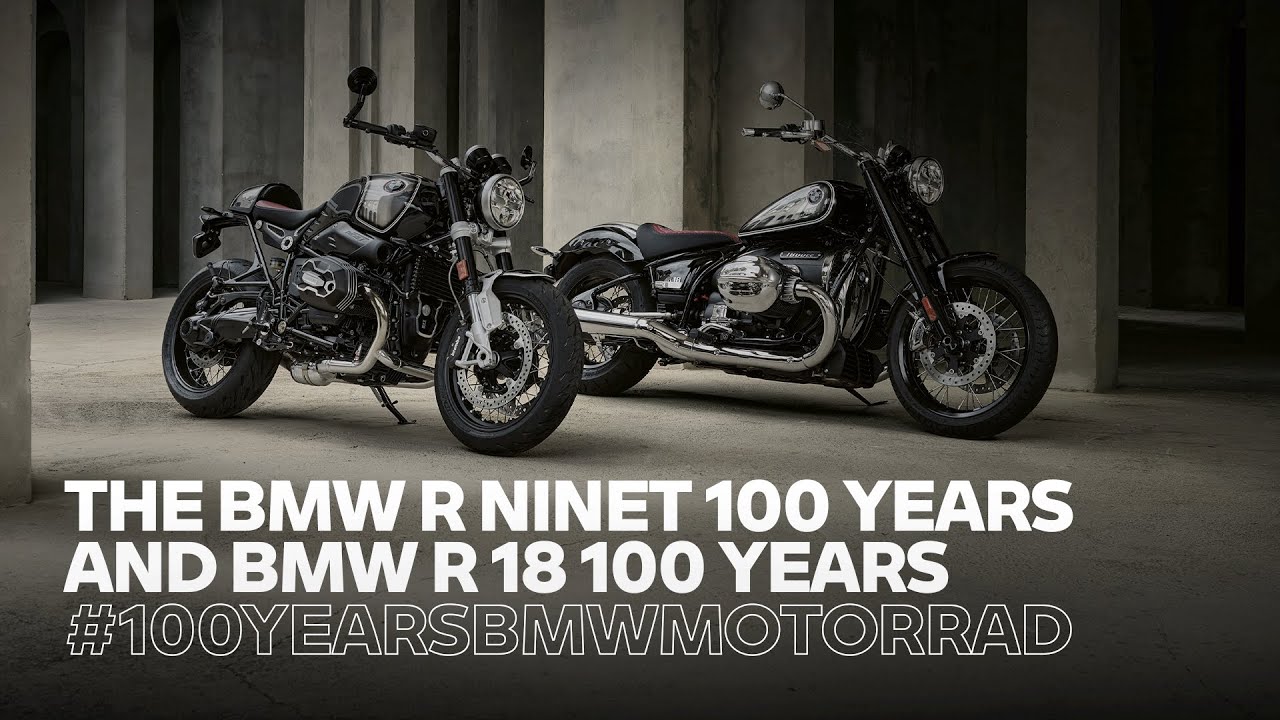 The BMW R nineT 100 Years and BMW R 18 100 Years