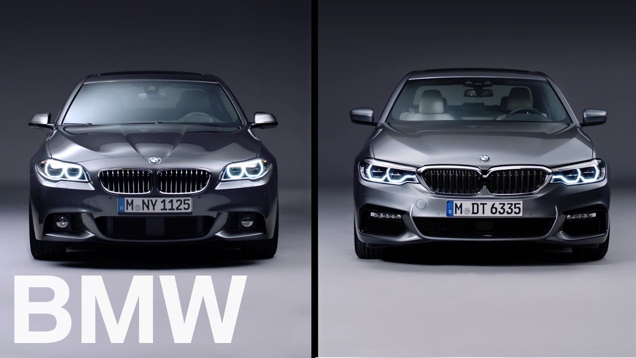 BMW vs BMW. The BMW 5 Series. 6th vs 7th generation.
