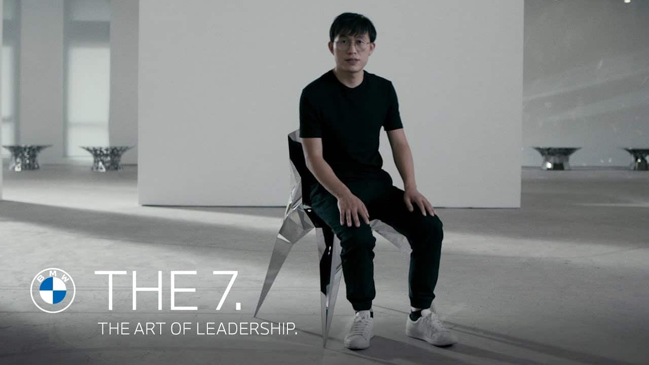 THE ART OF LEADERSHIP. Zhoujie Zhang and the BMW 7 Series Sedan.