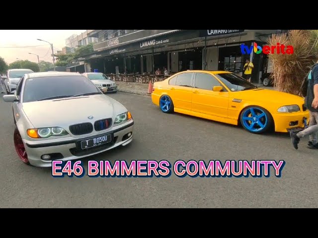 BMW E46 Bimmers Community Roadshow Di Karawang