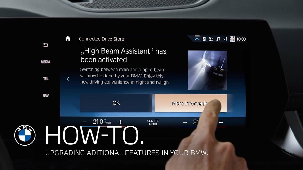 How to upgrade features in your BMW