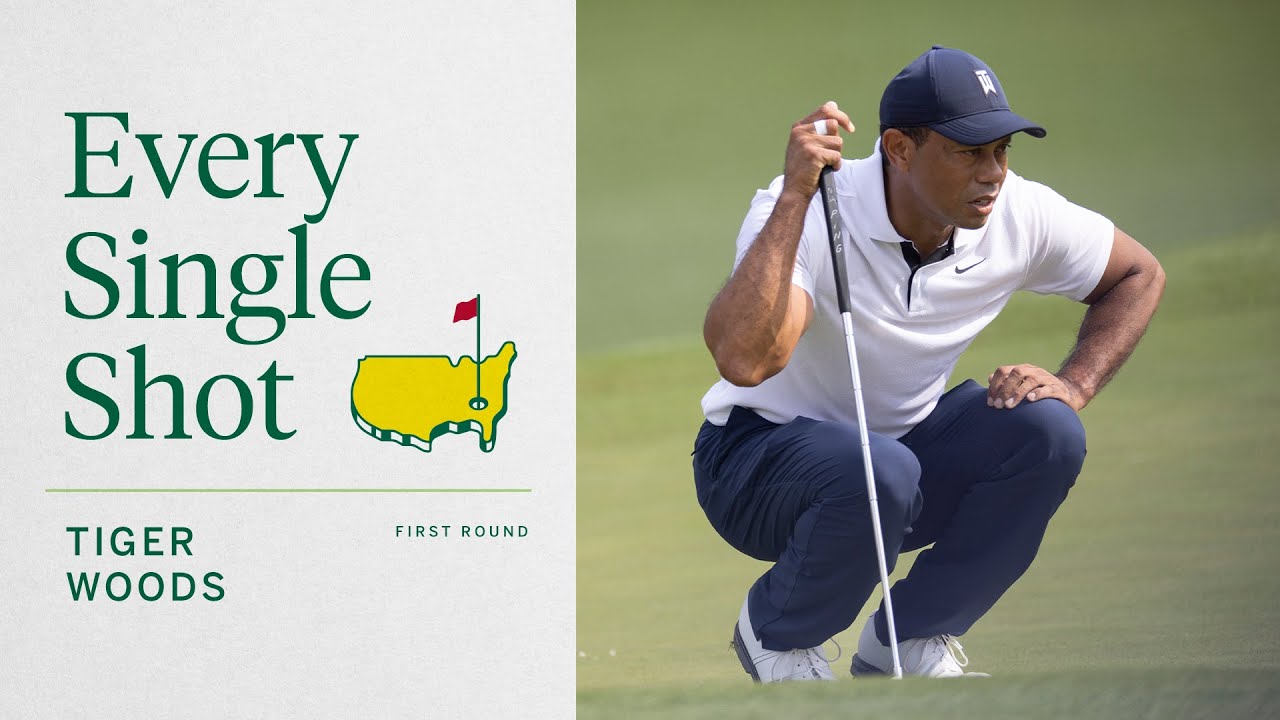 Tiger Woods' First Round | Every Single Shot | The Masters