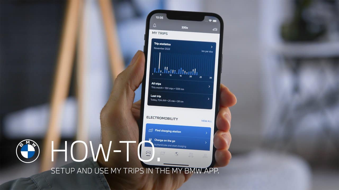 How To Setup and Use My Trips in the My BMW App.