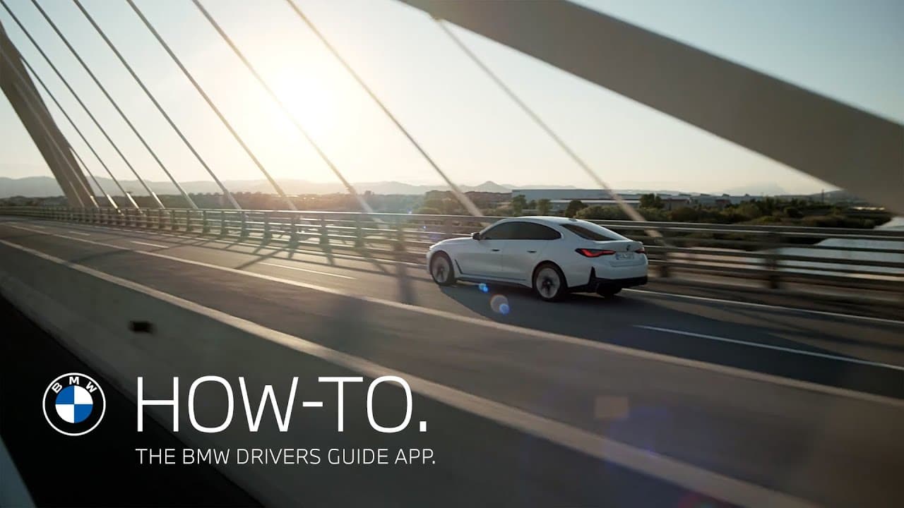 How To Use the BMW Driver's Guide App.
