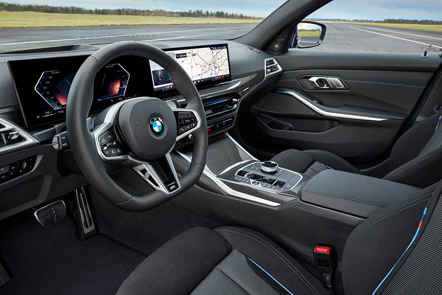 Interior BMW Seri 3 Facelift