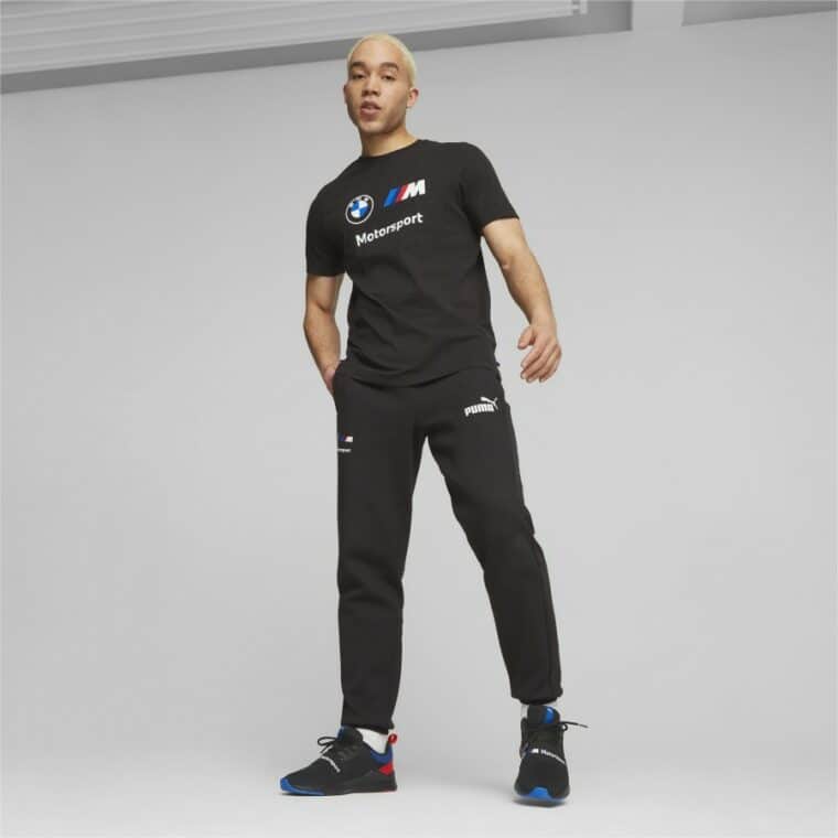 PUMA Sweatpant MT7 Pria BMW M Motorsport Black - Image 6