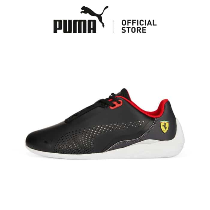 PUMA Sepatu Remaja Scuderia Ferrari Drift Cat Decima Motorsport Black