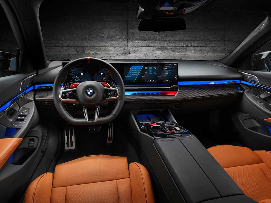 Dashboard BMW M5 2025