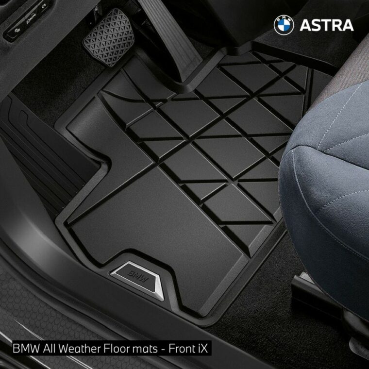 BMW All Weather Floor mats - Rear iX - Image 3