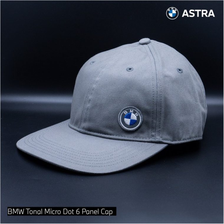 BMW Tonal Macro Dot 6 Panel Cap