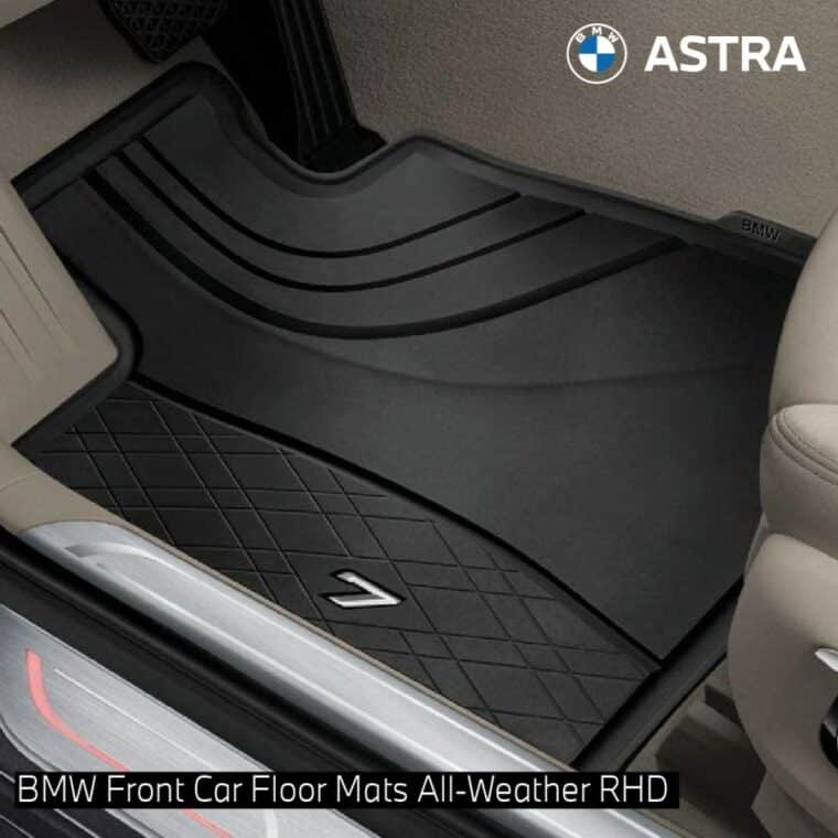 BMW Genuine Front Car Floor Mats All-Weather RHD G11 G12 7 Series