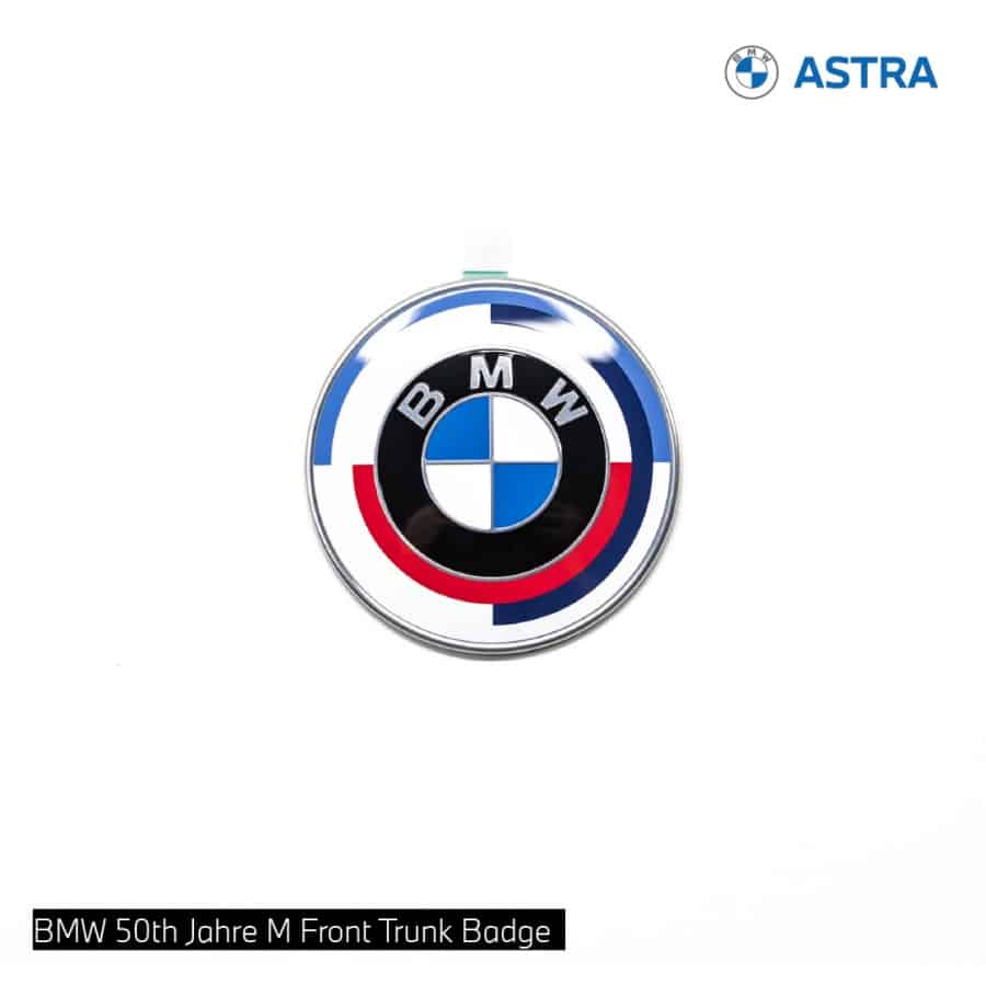 BMW 50 Jahre M Front Trunk Badge | Bimmer.ID