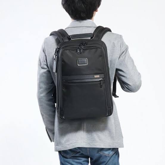 T U M I Alpha 3 Slim Backpack - Tas Ransel Pria - Black - Image 3