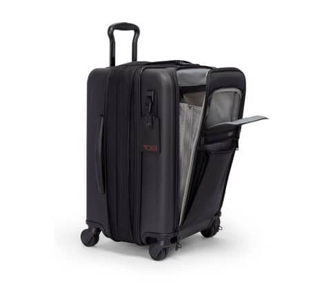 TUM I Alpha Hybrid International Expandable 4 Wheeled Carry-On - Black - Image 5