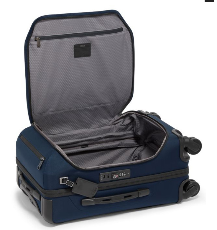 TUM I Koper Alpha Bravo Inter Front Lid Exp 4 Wheeled Carry-On -Navy - Image 6