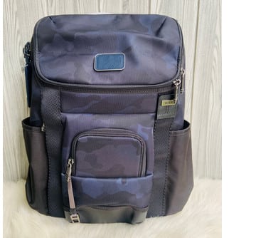 TUM I Thornhill Backpack Bag - Tas Ransel - Camo Navy - Image 3