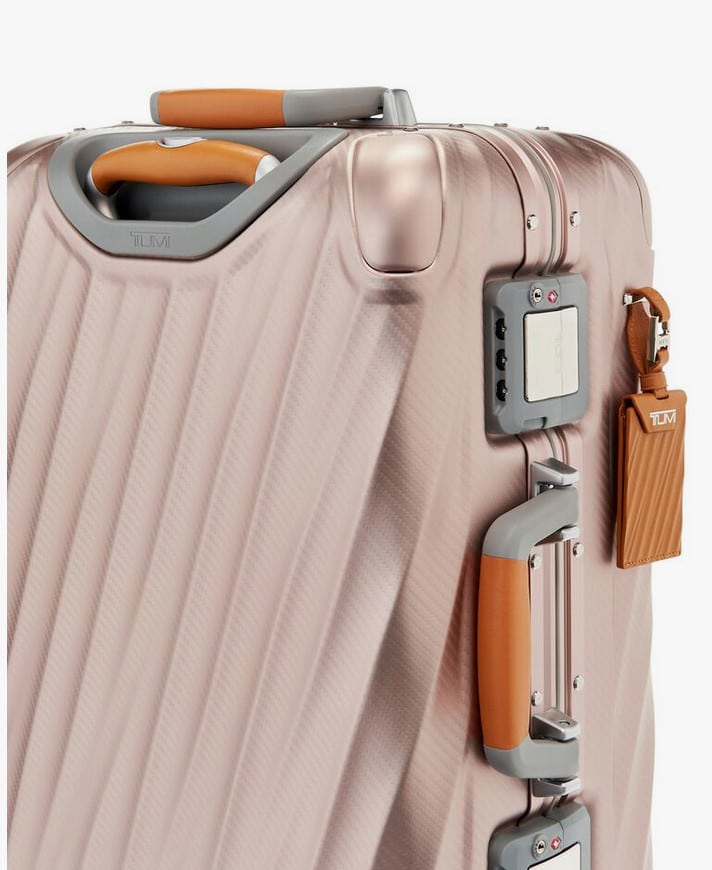 T U M I 19 Degree Aluminum International Carry On 31L - Texture Blush - Image 6