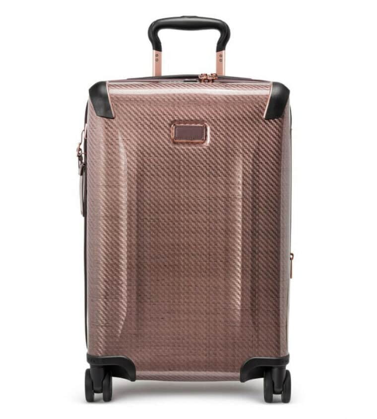 TUM I Tegra-Lite International Expandable 4 Wheeled Carry-On - Blush - Image 5