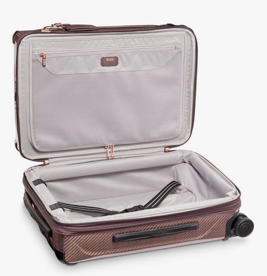 TUM I Tegra-Lite International Expandable 4 Wheeled Carry-On - Blush - Image 7