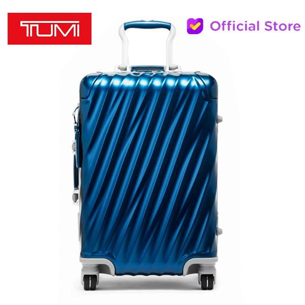 TUMI 19 Agree Aluminum International Carry On Koper Cabin - Dark Denim