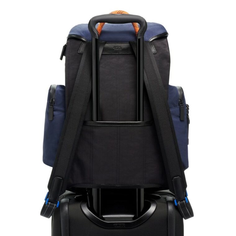 T U M I Harrison Ridge Rucksack - Tas Ransel Pria - Black Navy - Image 2