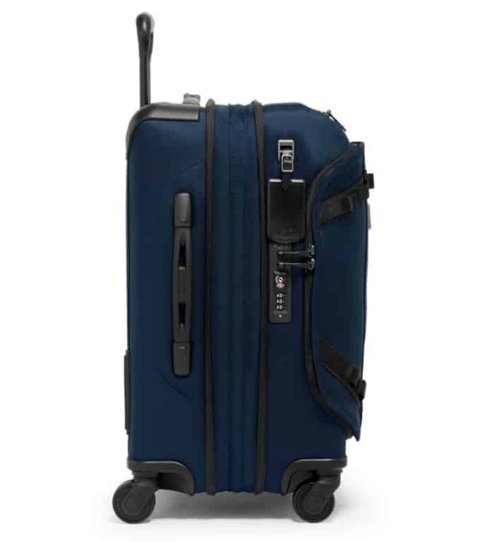 TUM I Koper Alpha Bravo Inter Front Lid Exp 4 Wheeled Carry-On -Navy - Image 5