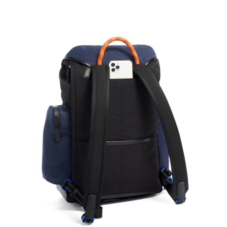 T U M I Harrison Ridge Rucksack - Tas Ransel Pria - Black Navy - Image 6