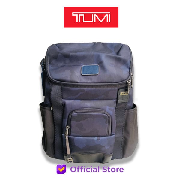 TUM I Thornhill Backpack Bag - Tas Ransel - Camo Navy