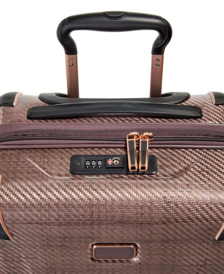 TUM I Tegra-Lite International Expandable 4 Wheeled Carry-On - Blush - Image 3