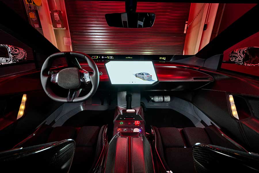 BMW Vision Driving Experience Interior