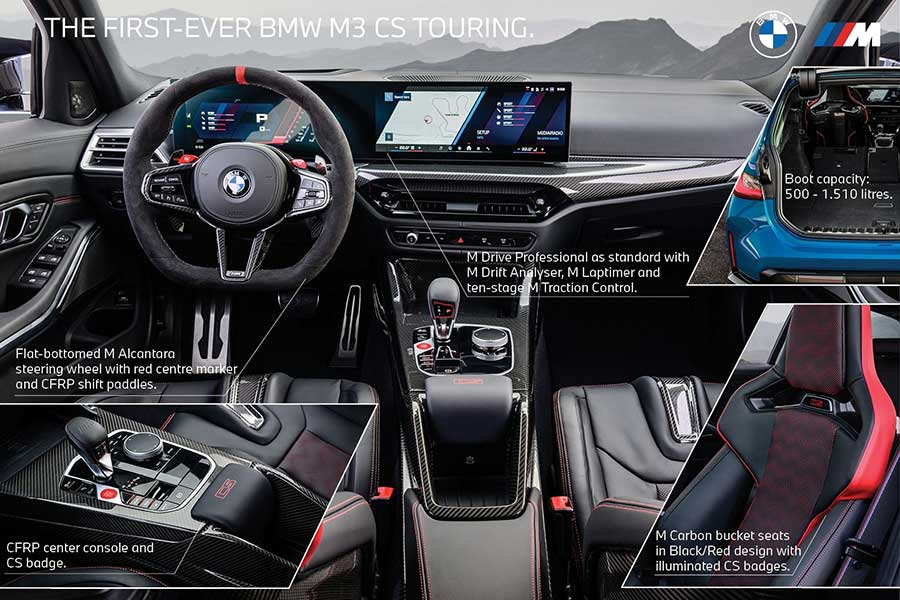 Interior BMW M3 CS Touring