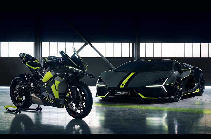 Ducati Panigale V4 Lamborghini