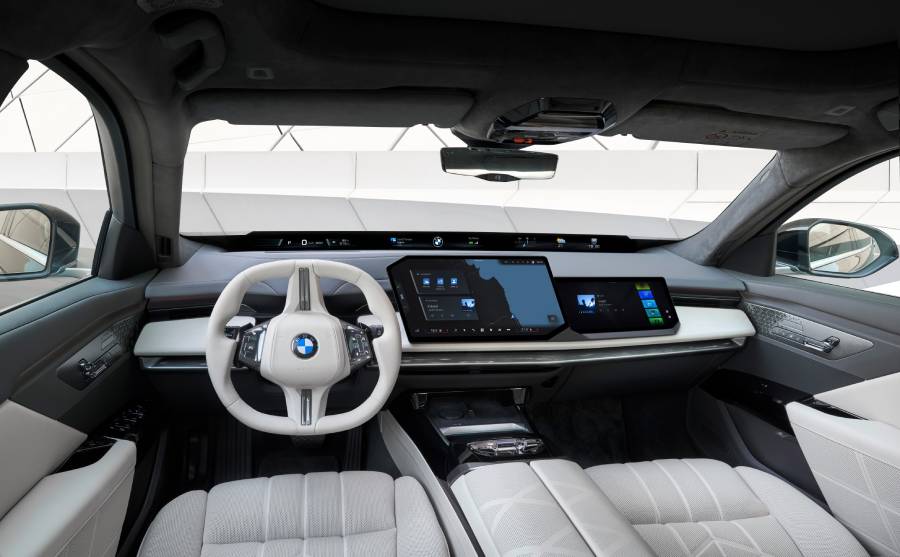 Generasi Terbaru BMW 7 Series Hadir dengan Konsep Luxury Modern 3 The new BMW 7 Series - Dashboard