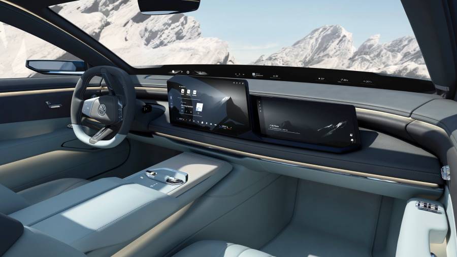 7 Fakta Menarik Vision BMW ALPINA, Arah Baru Grand Touring BMW 3 Dshboaard Vision BMW ALPINA