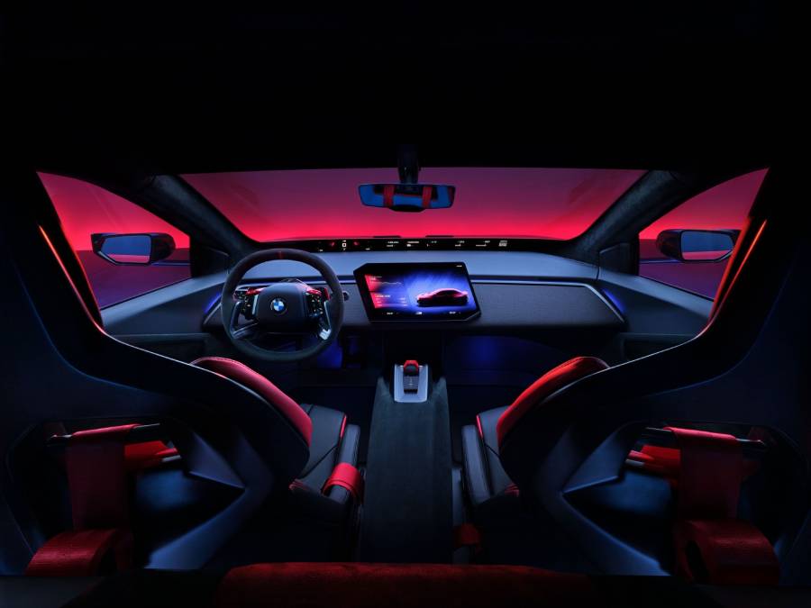 BMW M Concept Neue Klasse Tampil Perdana di Ajang 24 Hours of Le Mans 3 Dashboard BMW M Concept Neue Klasse